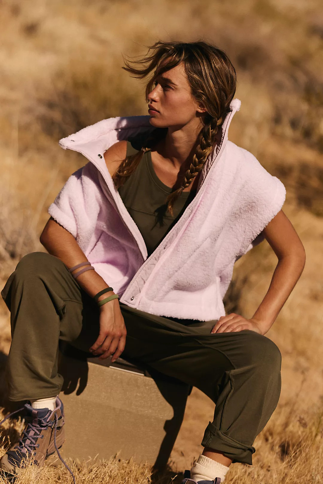 Scout It Out Fleece Vest | Free People (Global - UK&FR Excluded)