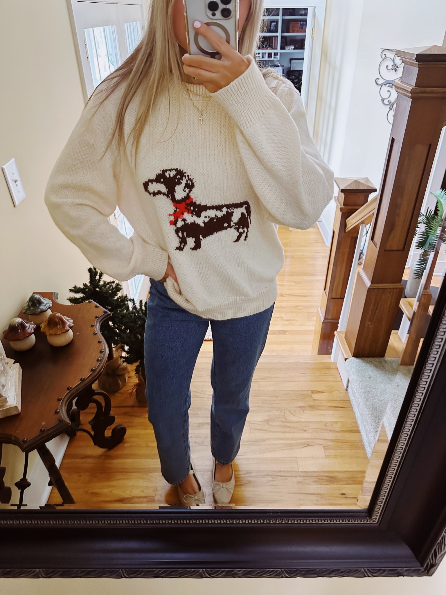 Dachshund sweater ♥️

#LTKSaleAlert #LTKdayinmylife #LTKootd