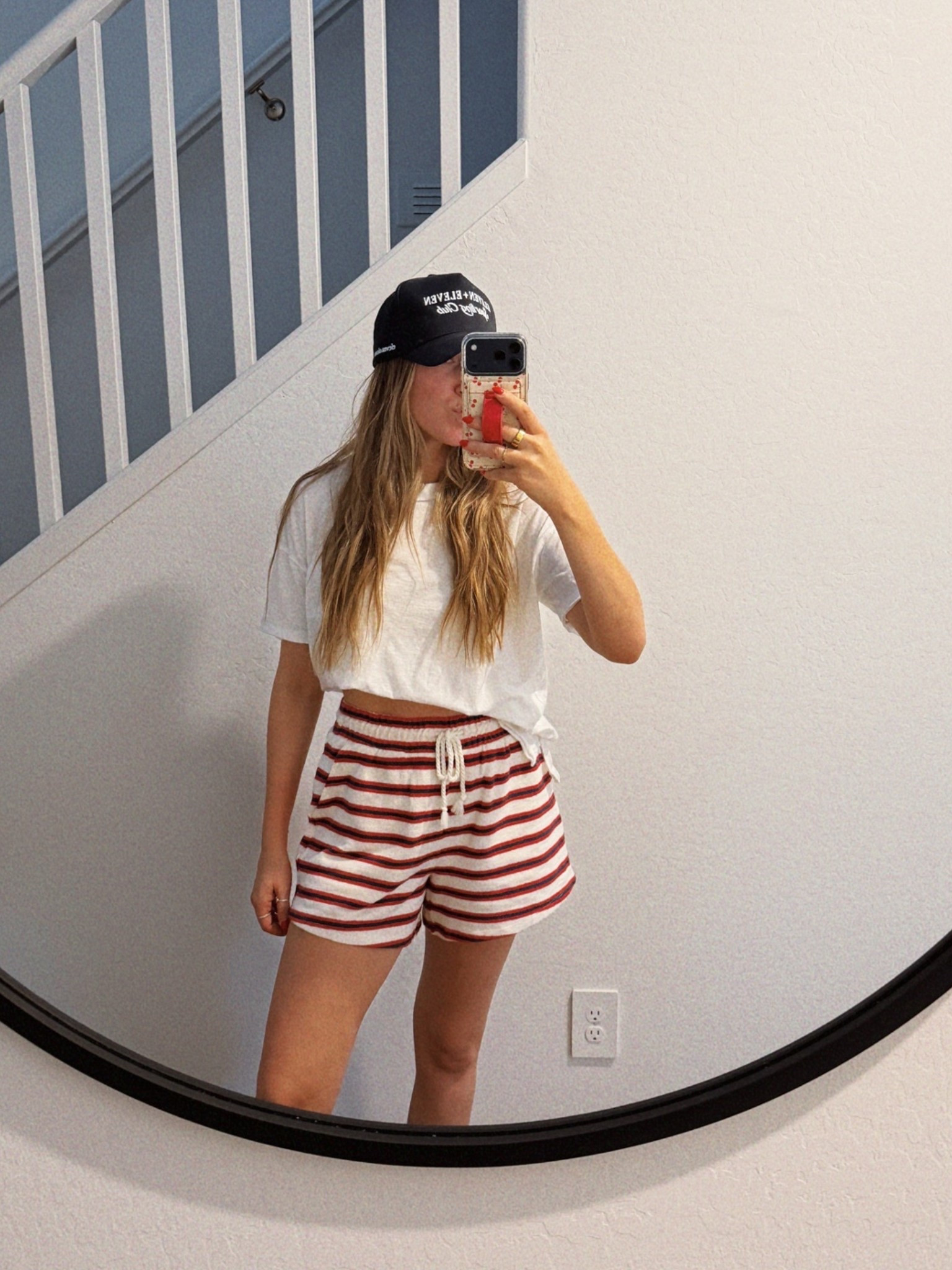 Comfy festive 4th of July outfit!