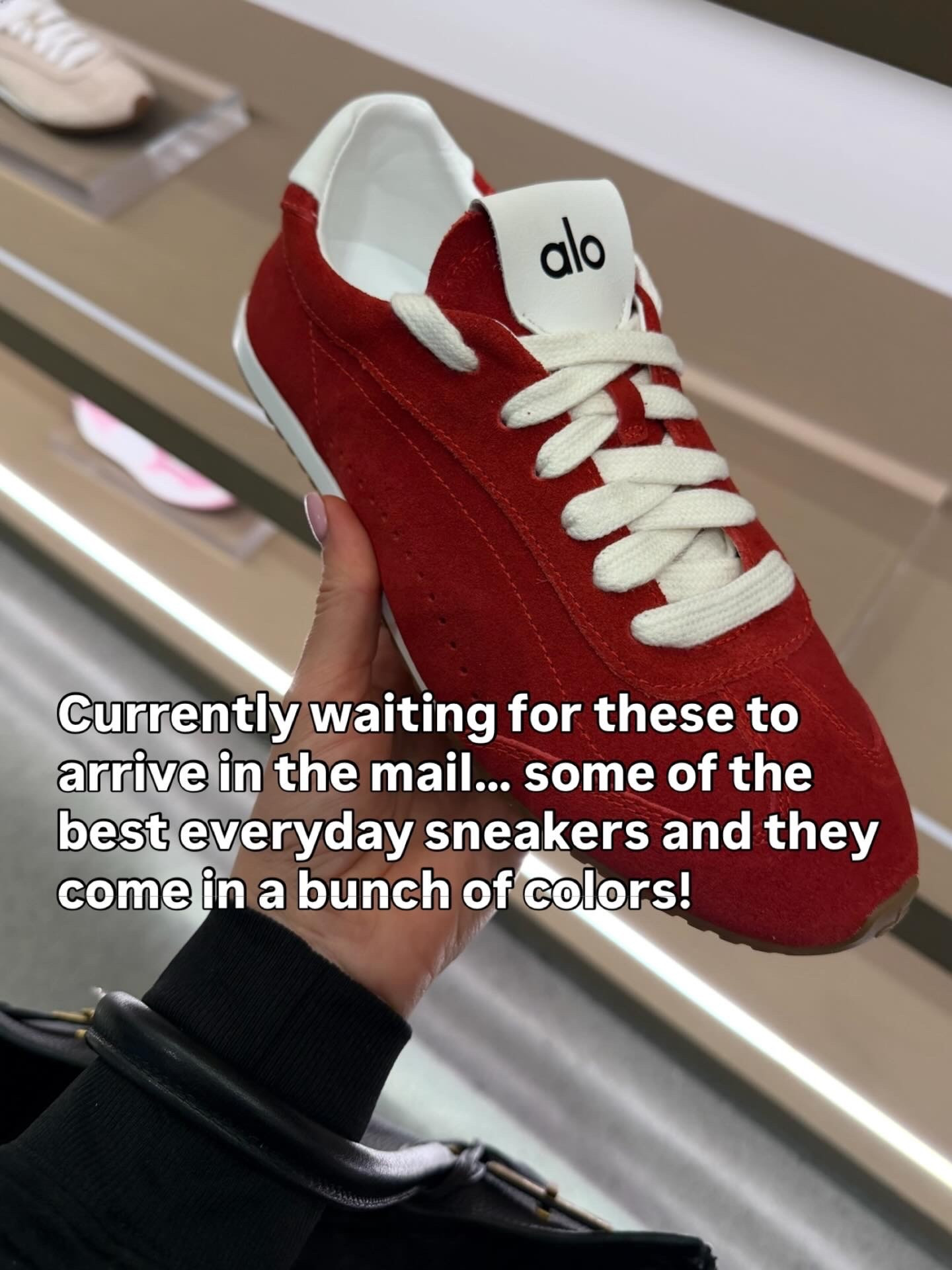 Can’t wait to get these in!

sneakers, women’s shoes, women’s sneakers, alo yoga

@aloyoga 