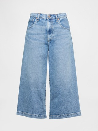 High Rise Denim Culotte Jeans | Gap (US)