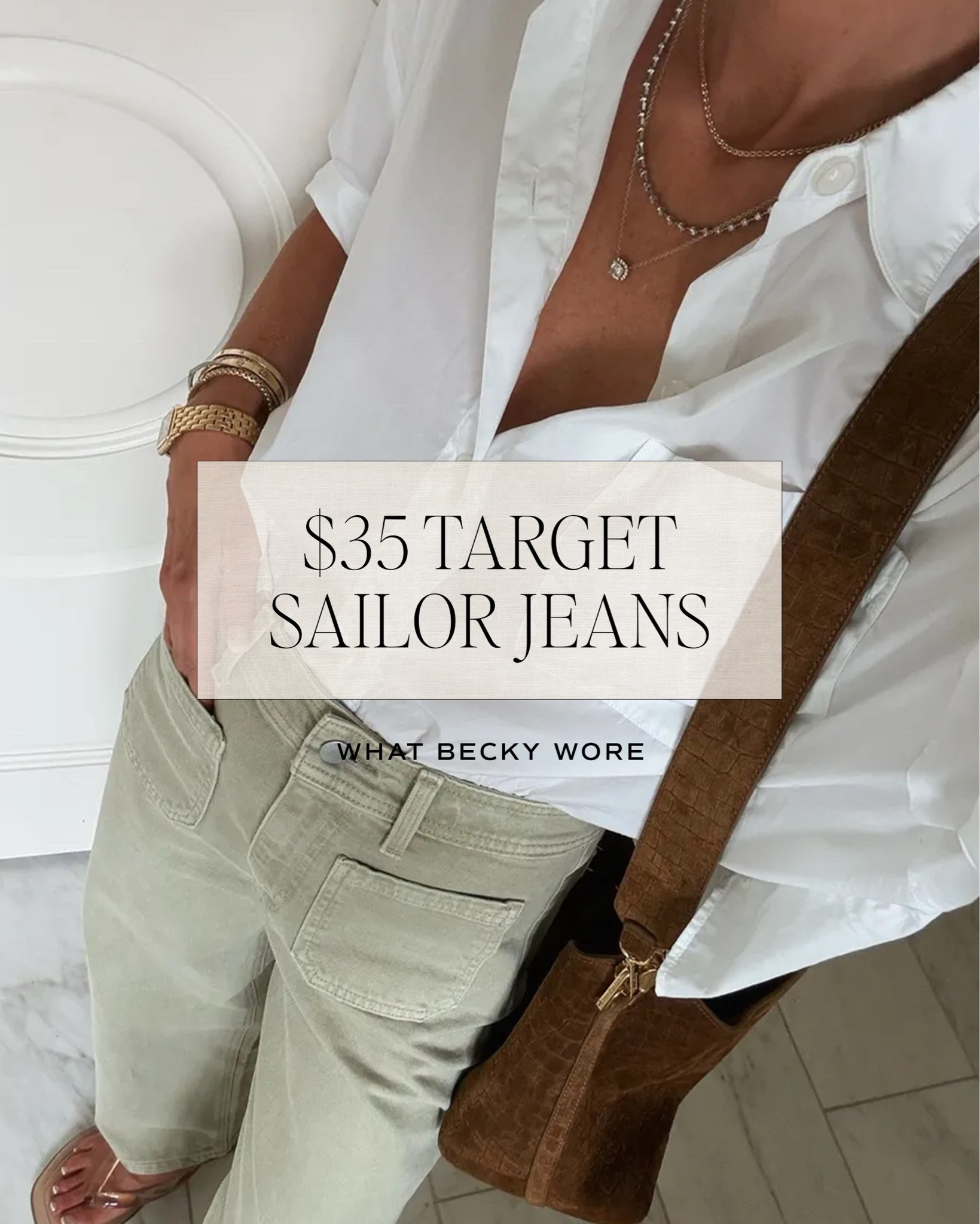 How I’m styling these popular $35 sailor jeans from @Target ! So so cute and ON SALE for $24.50!

#LTKfall #LTKjeans