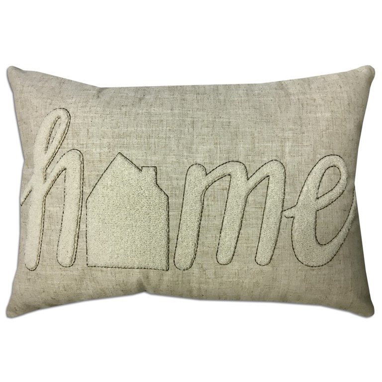 Better Homes & Gardens Home Oblong Pillow, 14" x 20", Oblong, 1 Piece, Beige | Walmart (US)