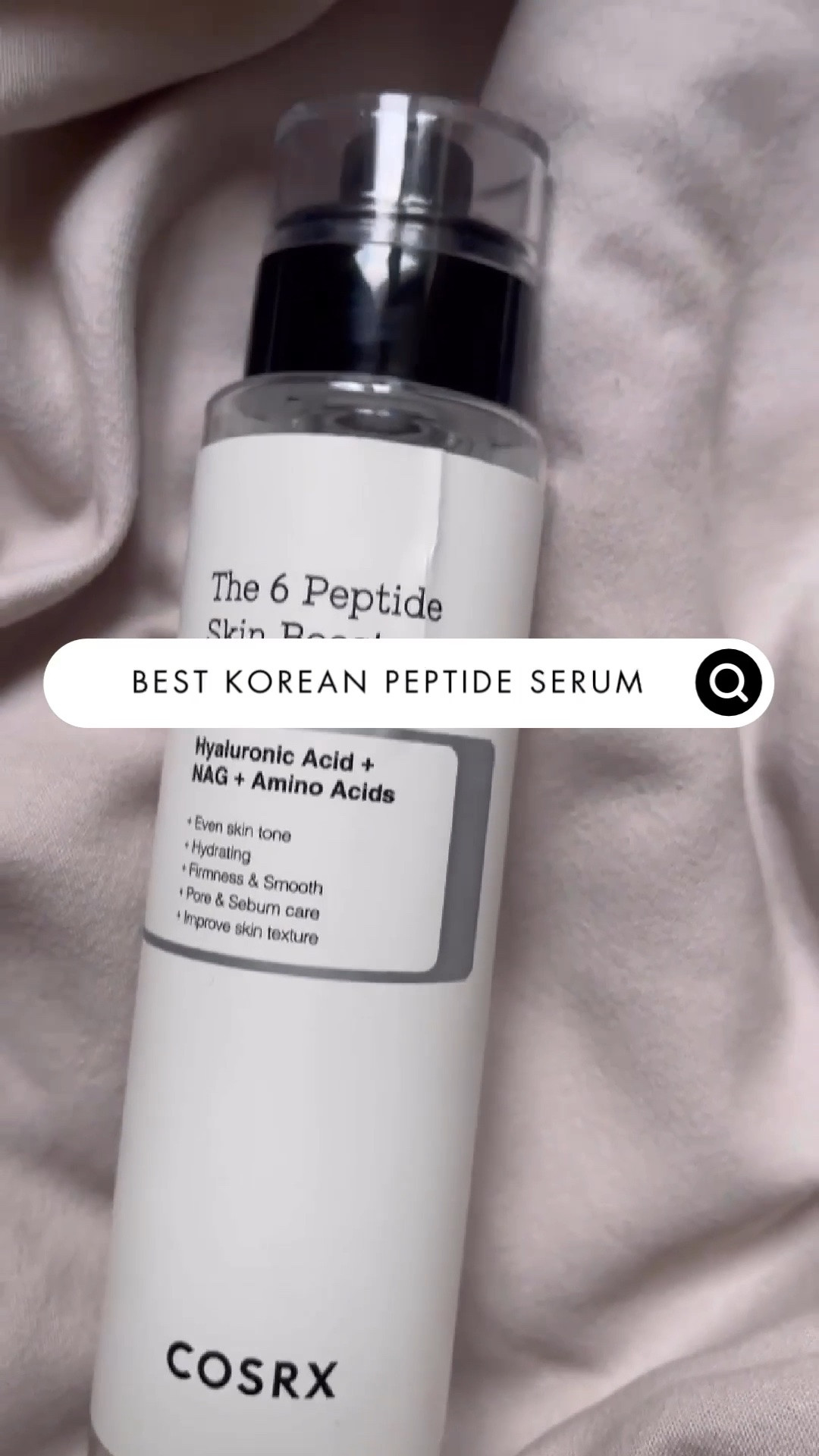 Are you looking for a peptide serum that is effective and affordable? Well try COSRX The 6 Peptide Serum for firmer, brighter, more youthful looking skin.✨

This serum contains a 6 peptide complex along with other skin-loving ingredients that deliver lasting results.

If you’re looking to boost collagen production and maintain that youthful glow, look no further than the number 1 peptide serum in Korea. 🧴


Tap the link to shop now 🛒

#kbeauty #koreanskincare #peptideserum

#LTKBeauty #LTKselfcare #LTKOver40