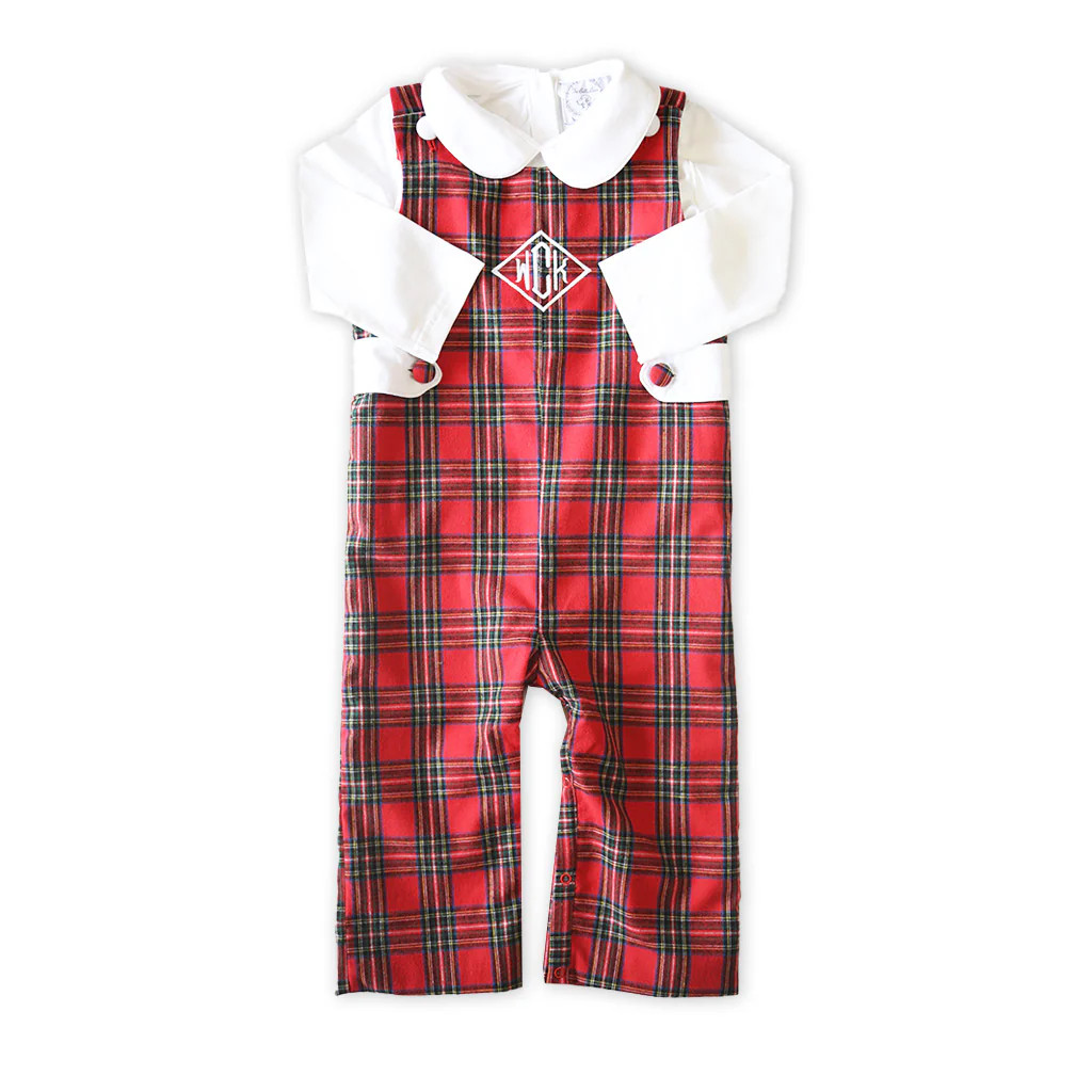 Jacob Red Tartan Longall | The Bella Bean