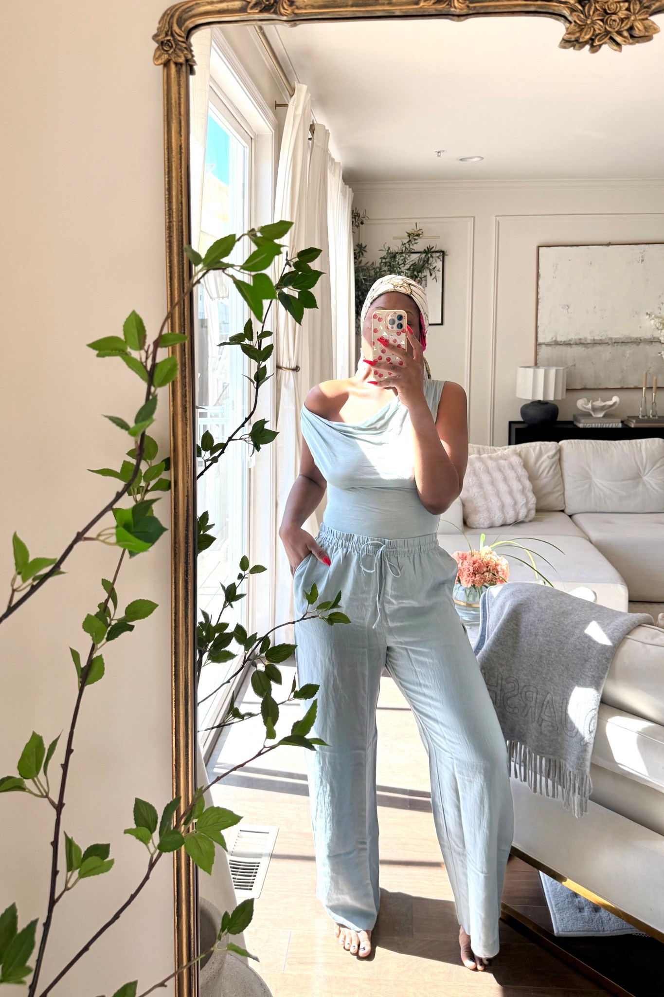 Loving this shade of blue and this linen blend pants fit so well 🩵

#LTKMidsize #LTKSaleAlert #LTKSeasonal