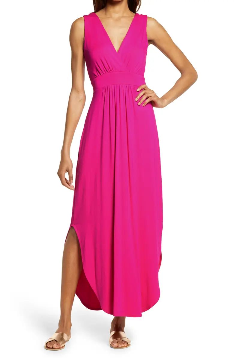 V-Neck Jersey Maxi Dress | Nordstrom | Nordstrom