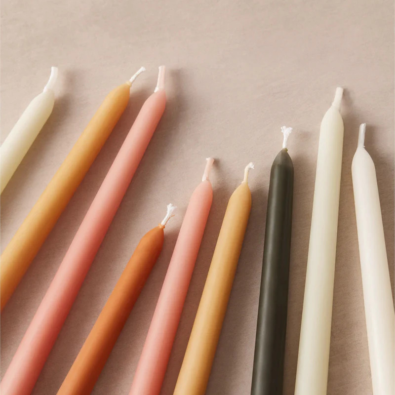 Beeswax Taper Candles - Set of 2 | The Citizenry