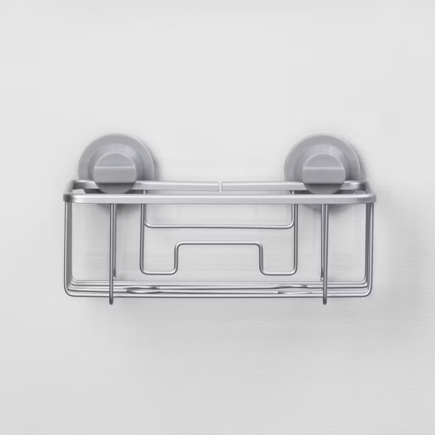 Rustproof Suction Basket Aluminum - Made By Design™ | Target
