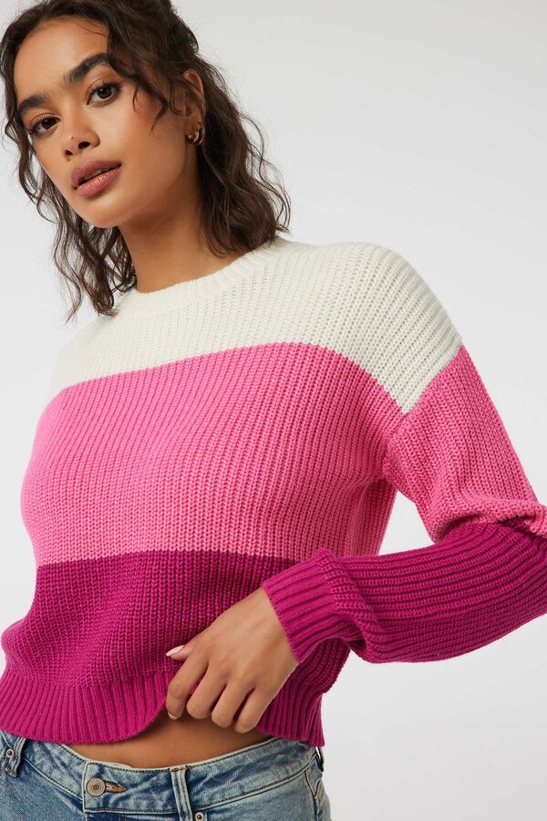 Crop Colorblock Sweater | Ardene