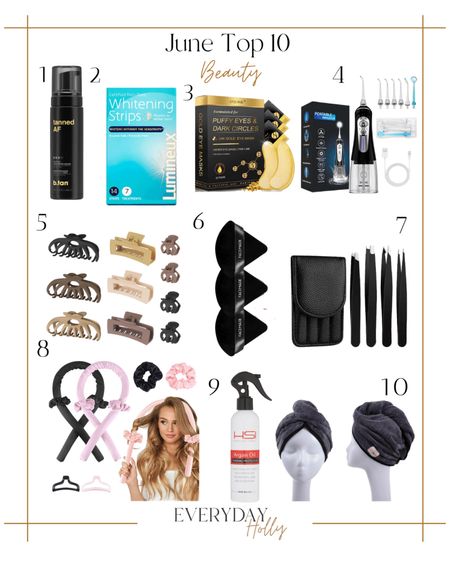 June best-selling beauty items you need!! 🤩 You guys loved these items this last month!
Shop all beauty favorites at www.everydayholly.com 

Beauty  skincare  eye mask  claw clips  self tanner  beauty  amazon beauty  skincare  hair care  beauty must haves

#LTKSeasonal #LTKbeauty #LTKstyletip