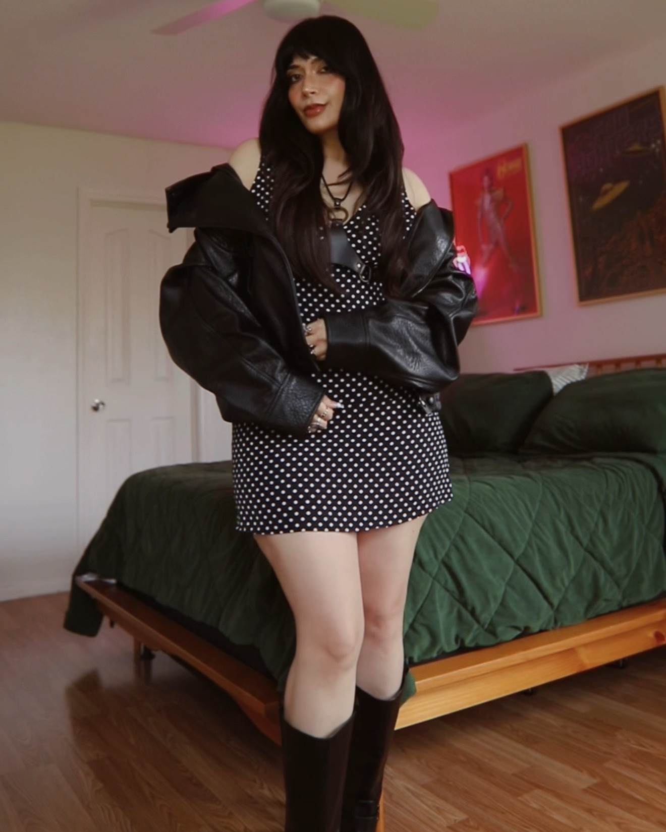 Polka Dot Outfit 💐🖤 

#LTKootd #LTKgrwm #LTKSeasonal