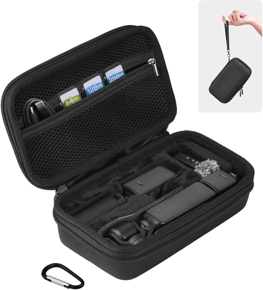 BRDRC Osmo Pocket 3 Case, For Xtra Muse Portable Carrying Bag Protective Hard Storage Bag for DJI... | Amazon (US)