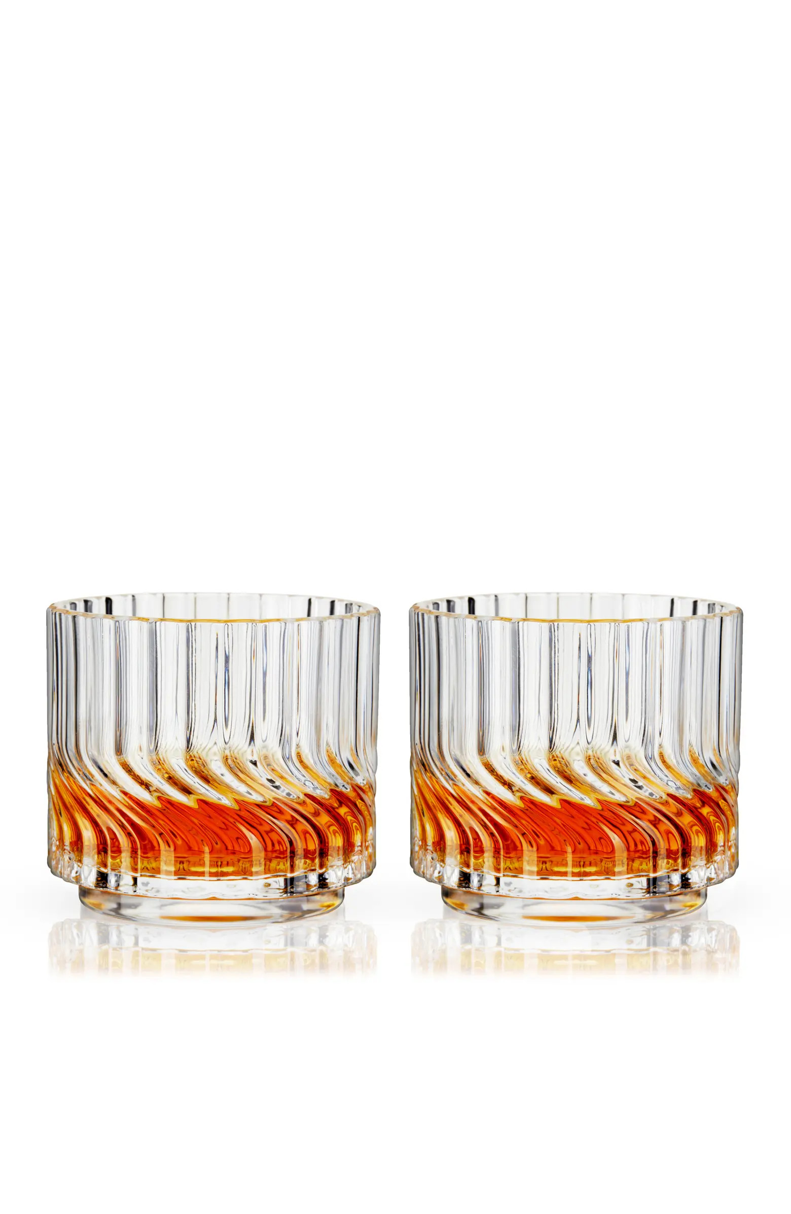 Viski Zephyr Crystal Lowball Tumblers Set of 2 | Nordstrom | Nordstrom