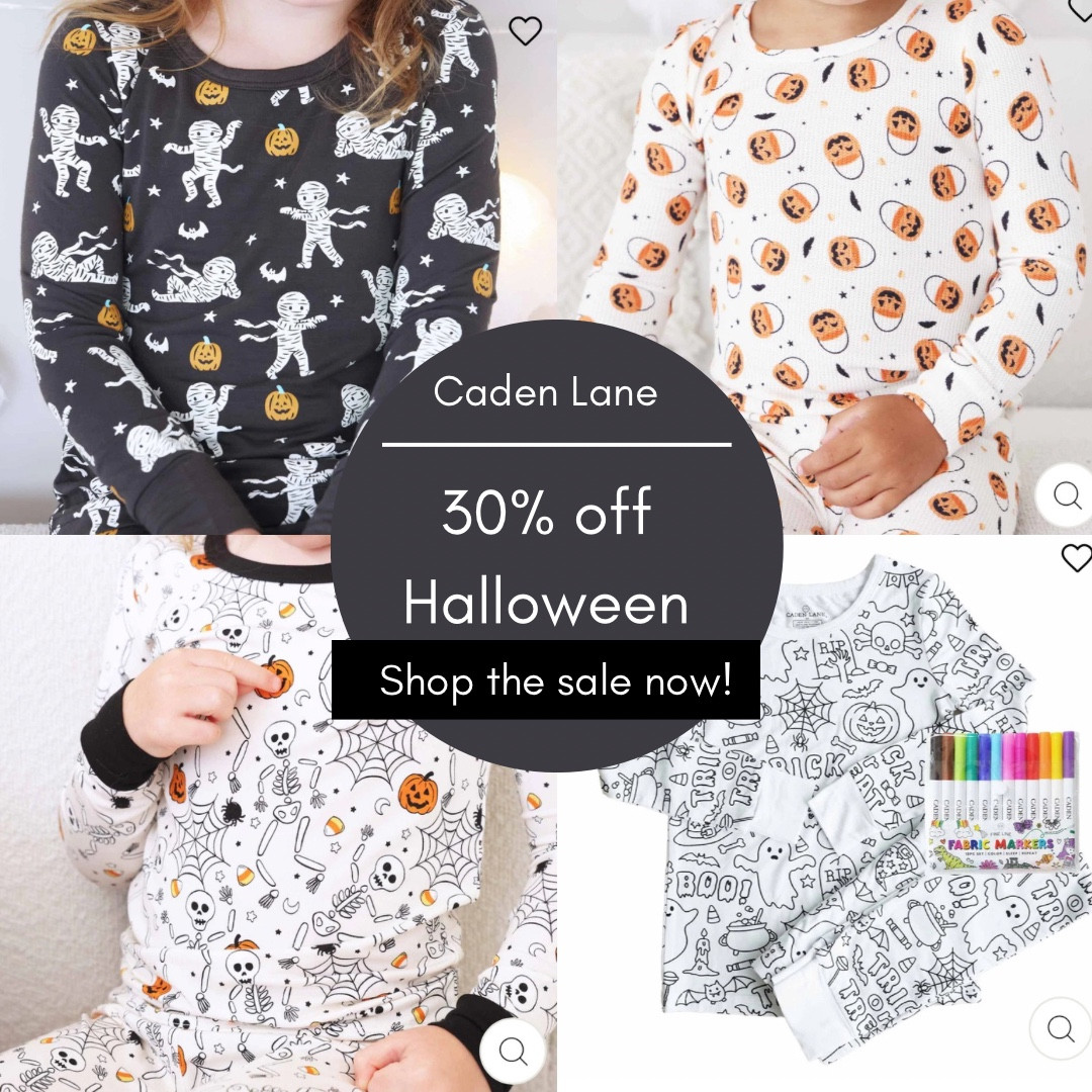 Caden Lane currently has 30% off of their Halloween Collection! Grab your favorites now while they last!

#LTKKids #LTKFallSale #LTKHalloween