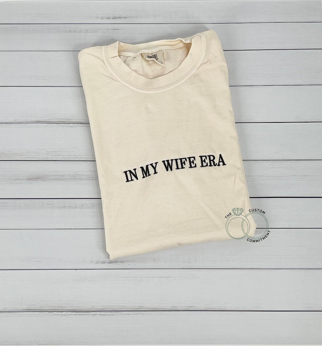 In My Wife Era Shirt Gift for Wife Gift for Bride to Be - Etsy | Etsy (US)
