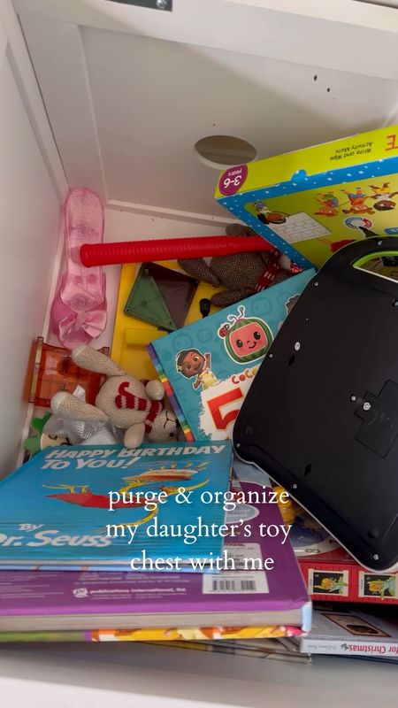 Organize my daughter’s toy chest with me

#LTKhome #LTKkids #LTKVideo