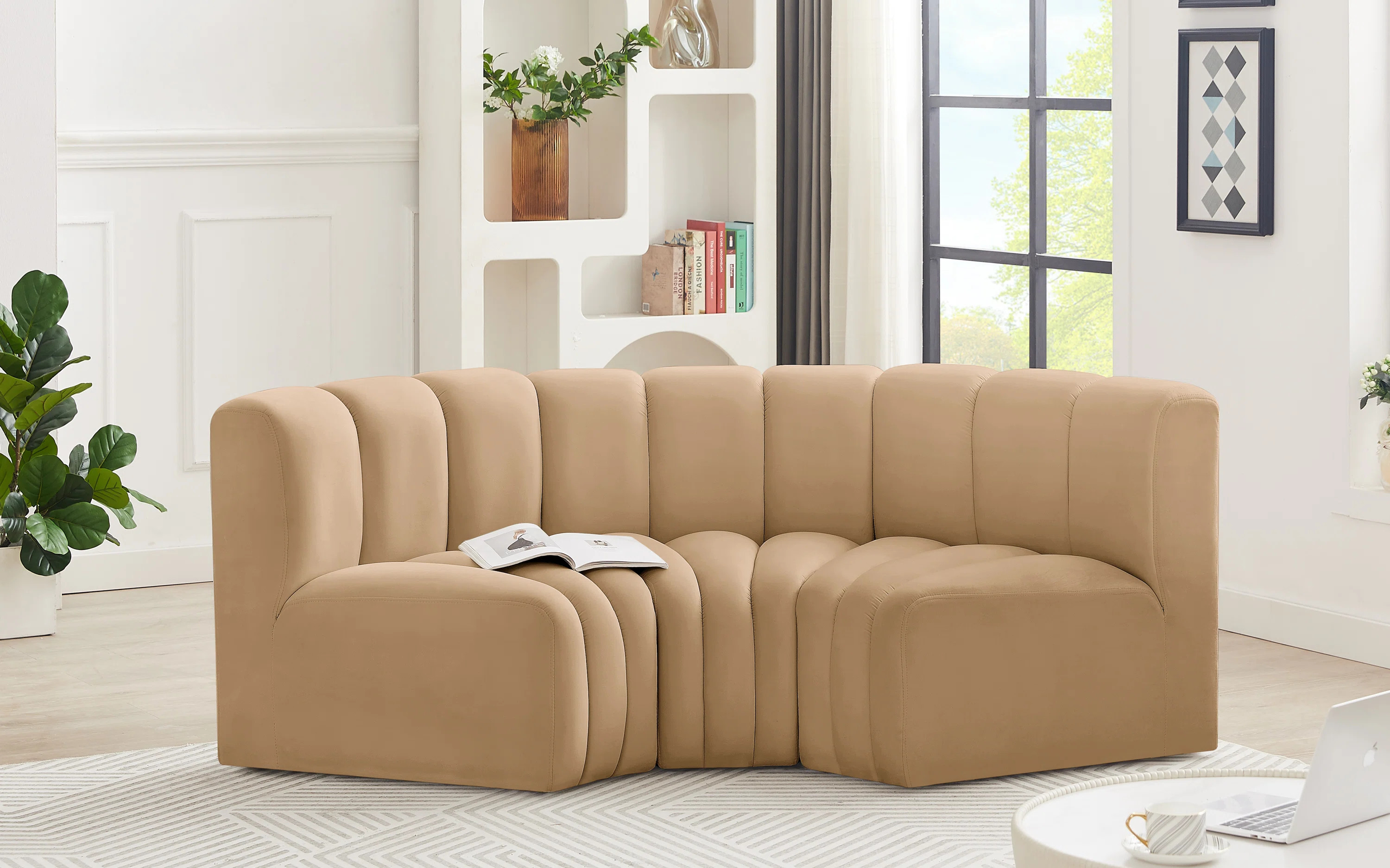 Hollybeth Upholstered Sectional | Wayfair North America