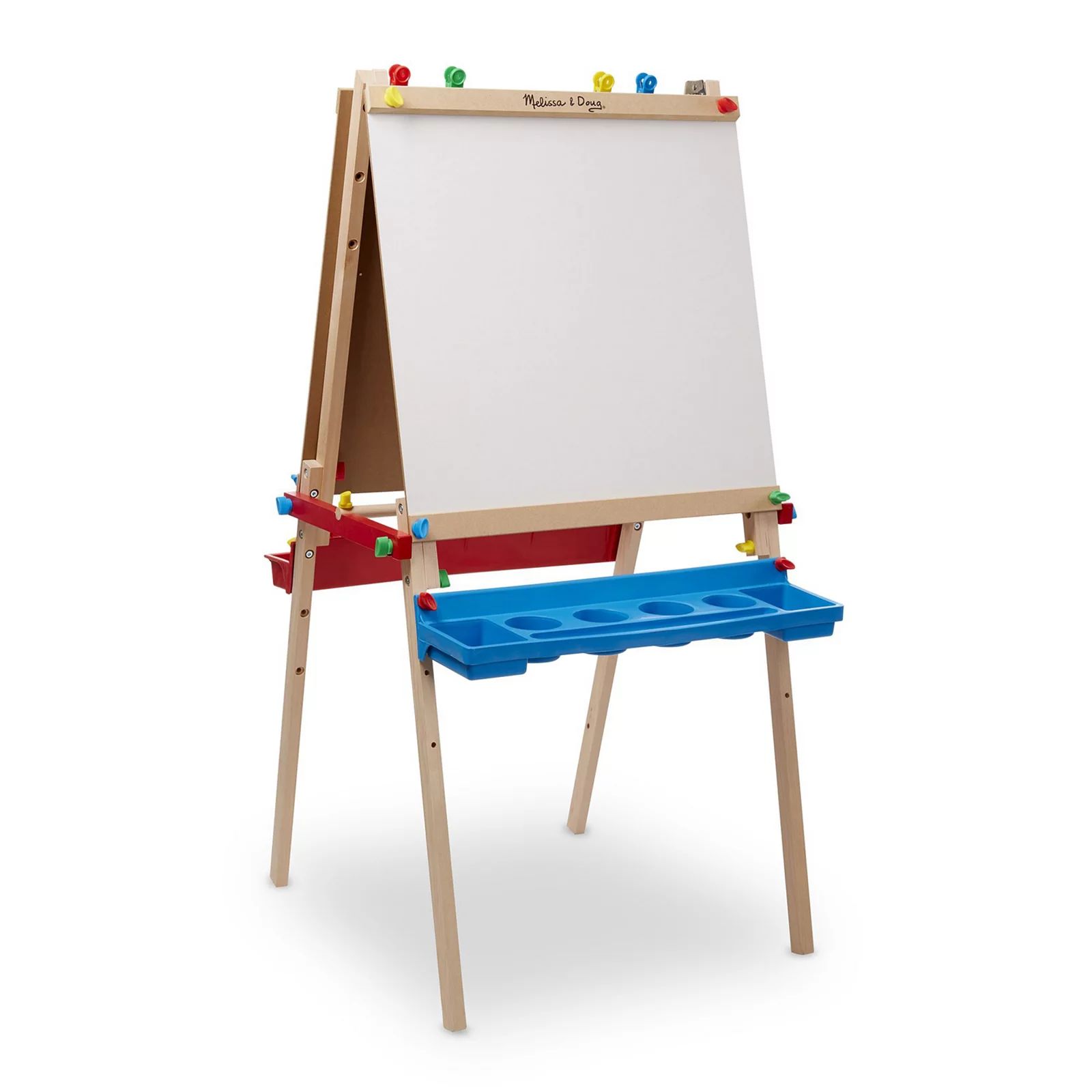 Melissa and Doug Deluxe Wooden Standing Art Easel, Multicolor | Kohl's