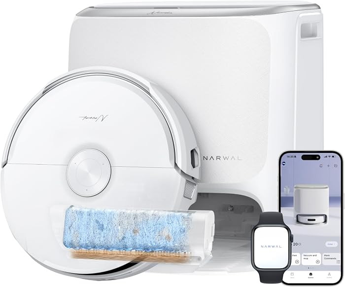 NARWAL Freo 20 Robot aspirador y trapeador, 31,000 Pa, trapeador FlowWash, evita obst\u00e1culos ... | Amazon (US)