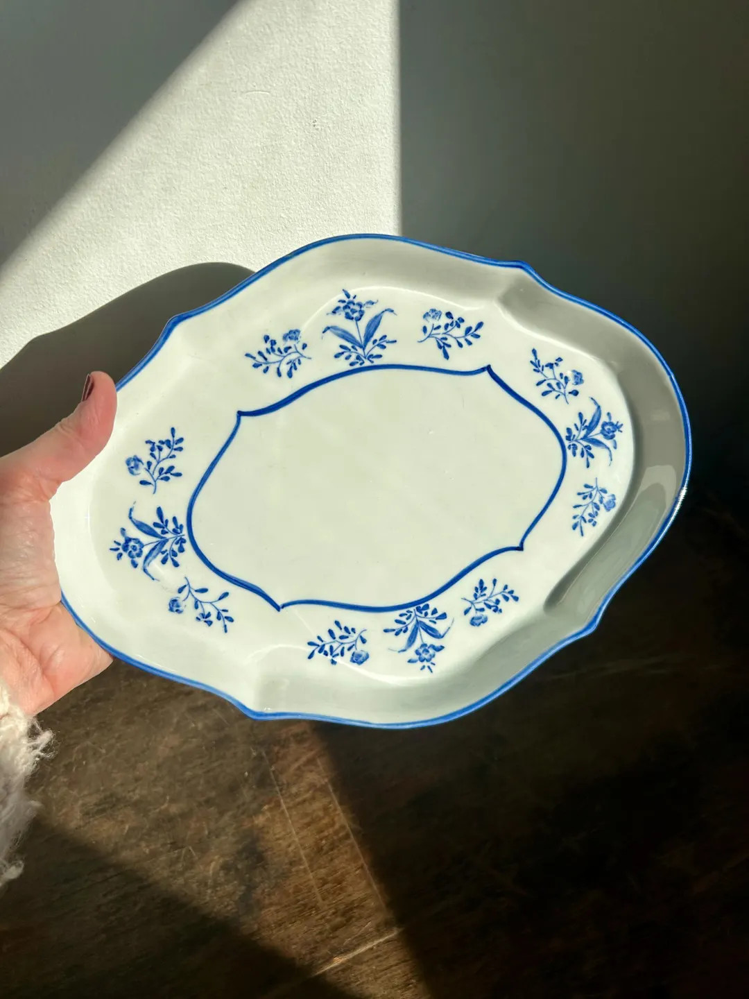 Vintage Williamsburg Andrea Sadek Chinoiserie Catch All Dish Vintage Blue and White Jewelry Dish ... | Etsy (US)