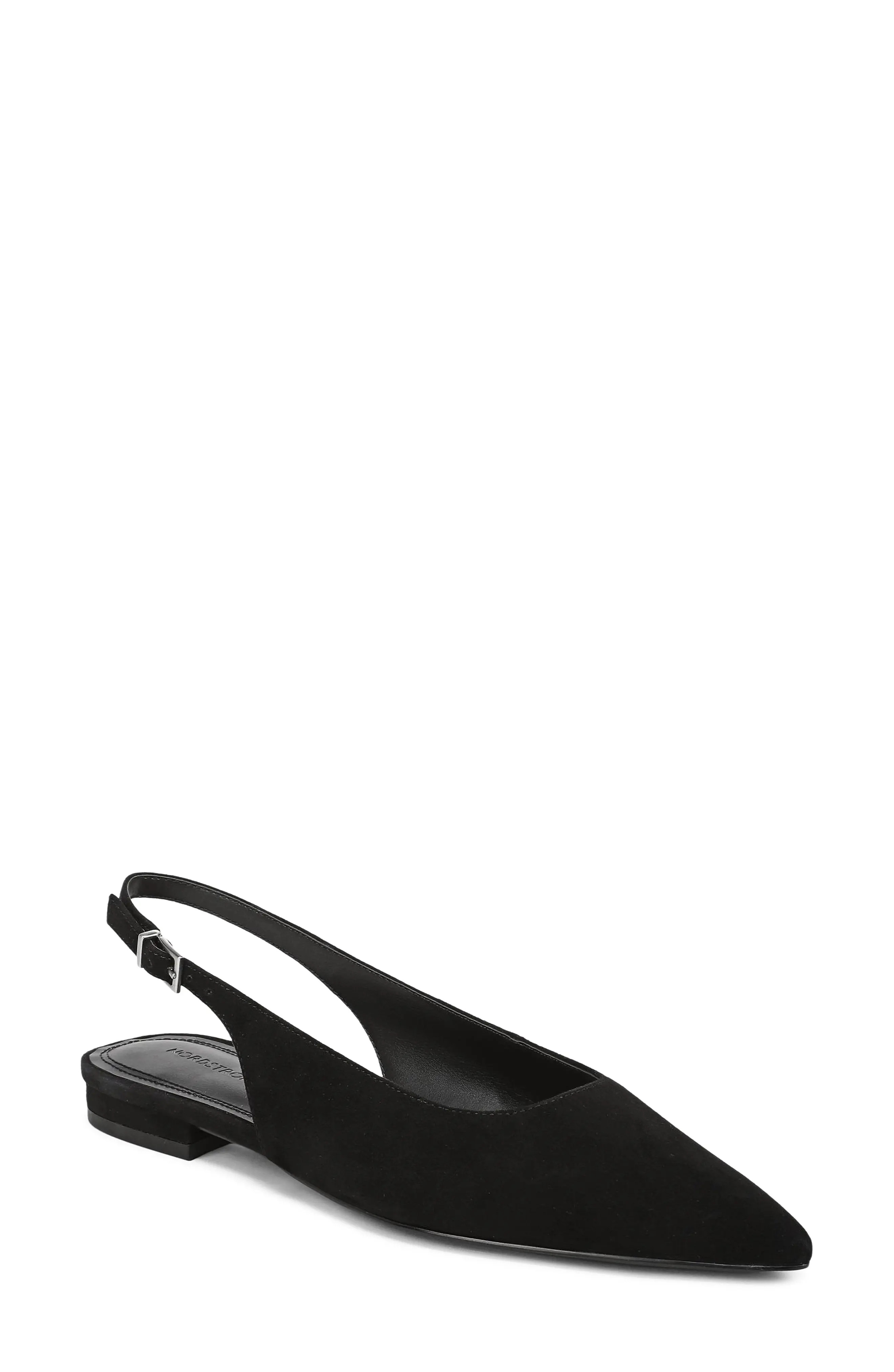 Nordstrom Selina Leather Slingback Flat (Women) | Nordstrom | Nordstrom