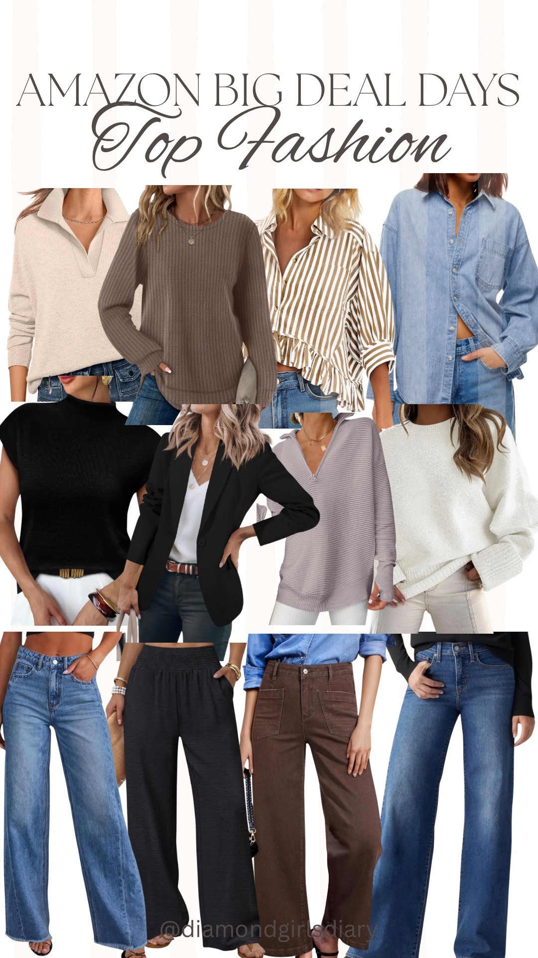 Top fashion on sale during prime big deal days.