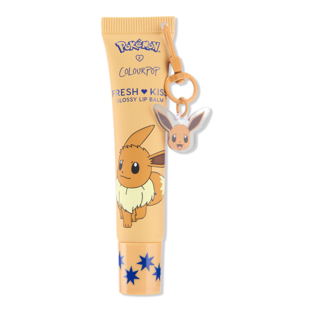 ColourPop X Pokemon Fresh Kiss Glossy Lip Balm w/ Keychain Charm Eevee - Eevee | Ulta