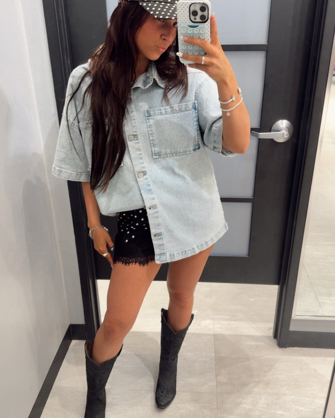 Polka dot everything!!

#LTKdayinmylife #LTKgrwm #LTKootd