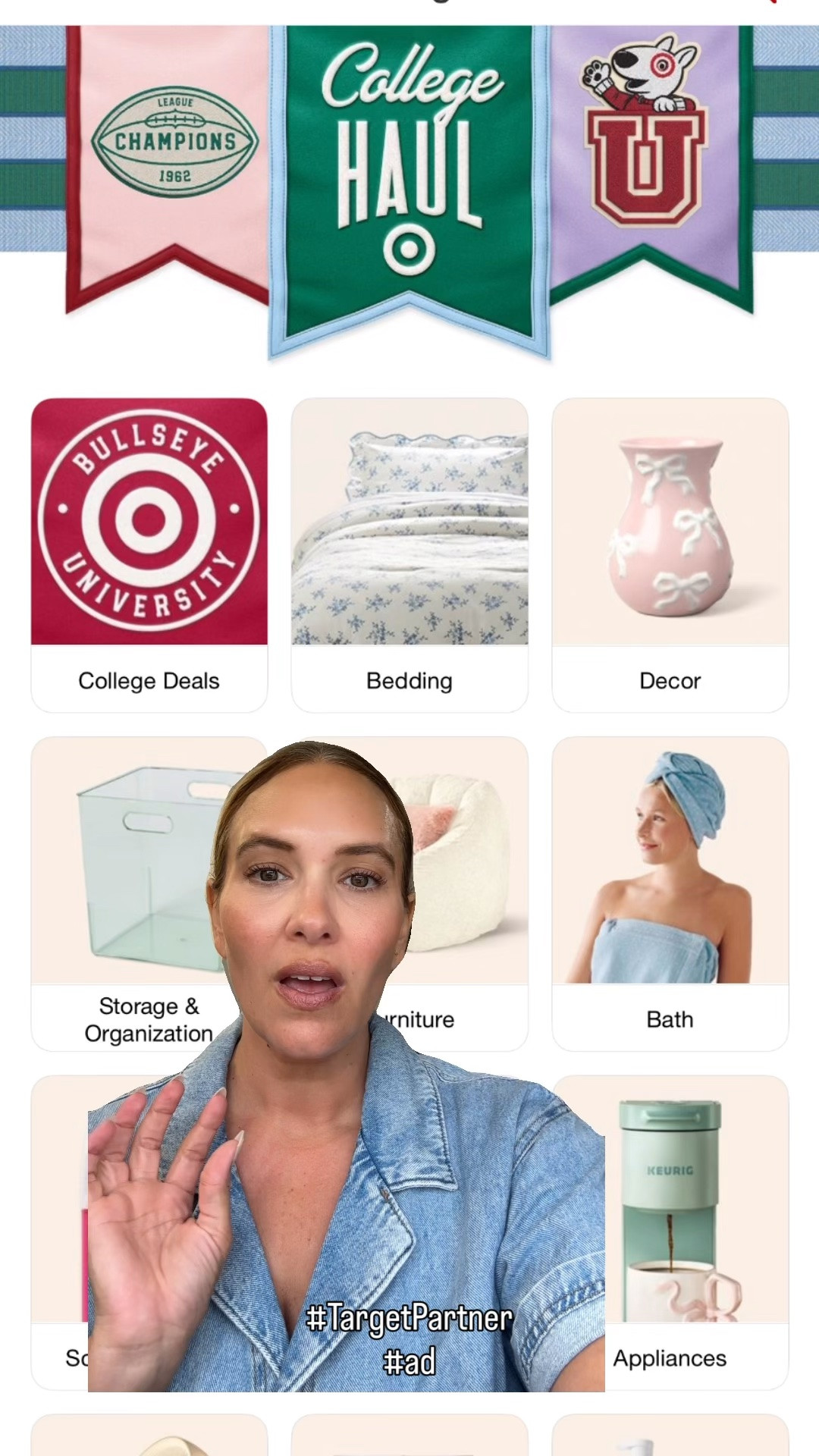 #ad College parents! Another round up of some of the things Ella and I are adding to our @target cart AND now through 9/12, verified college students get 20% off their next purchase through Target Circle! #targetpartner

#LTKU #LTKmomlife #LTKdayinmylife