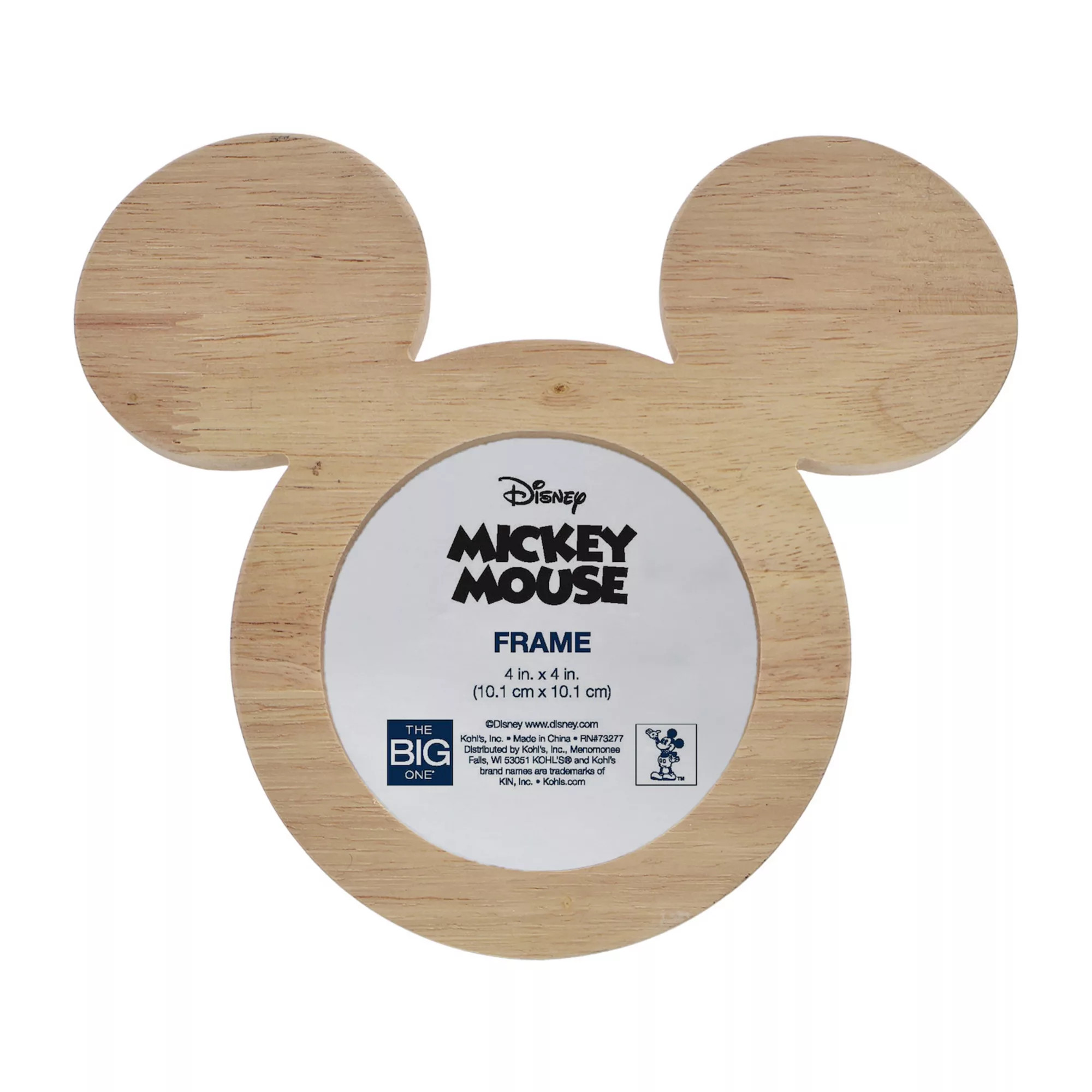Disney's Mickey Mouse Head 4" x 4" Photo Frame by The Big One® | Kohl's