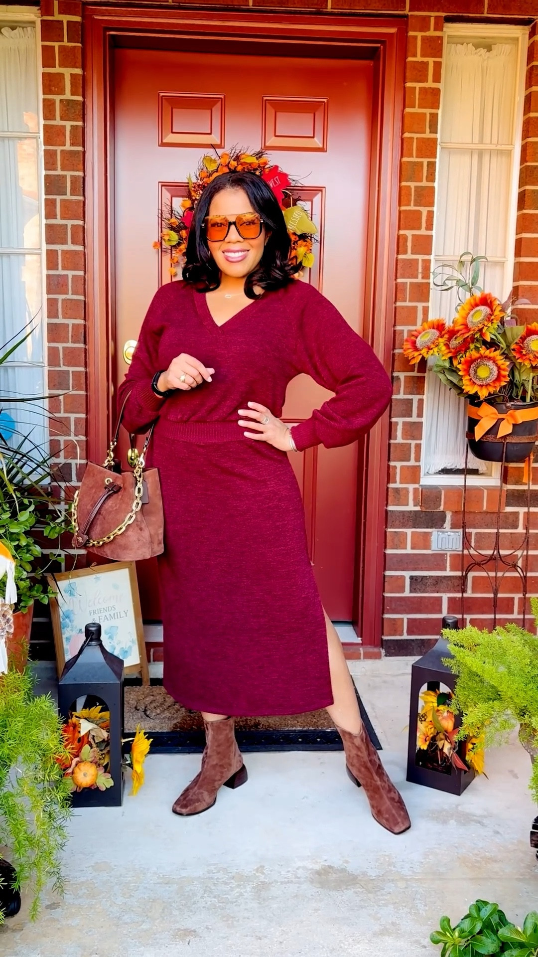 I’m loving the combination of Wine and Chocolate brown for fall. The rich colors go so well together and I’m obsessed! Have you tried this color combo yet?

#LTKSeasonal #LTKFindsUnder100 #LTKWorkwear
