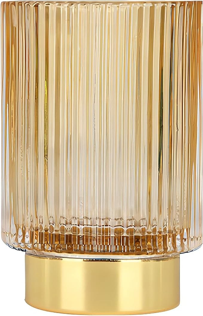 DASITON Makeup Brush holder Organizer,Crystal Cosmetic Makeup Brush Glass Brushes Storage Holder,... | Amazon (US)
