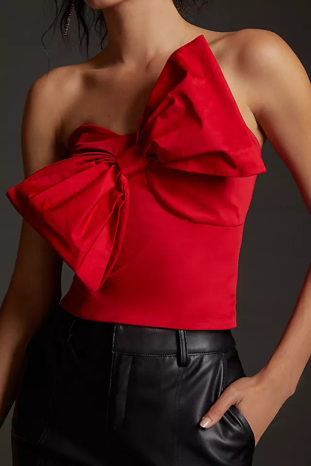 Bow Tie Tube Top | Anthropologie (US)
