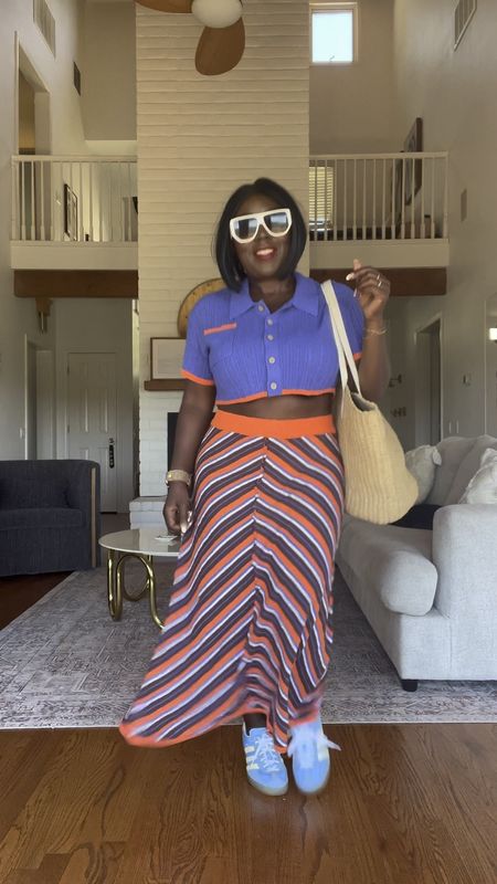 Love a good pop of color for Summer!! Styled this gorgeous Free People set with Samba sneakers, a J Crew tote bag and some Free People sunglasses! 

#LTKShoeCrush #LTKStyleTip #LTKVideo