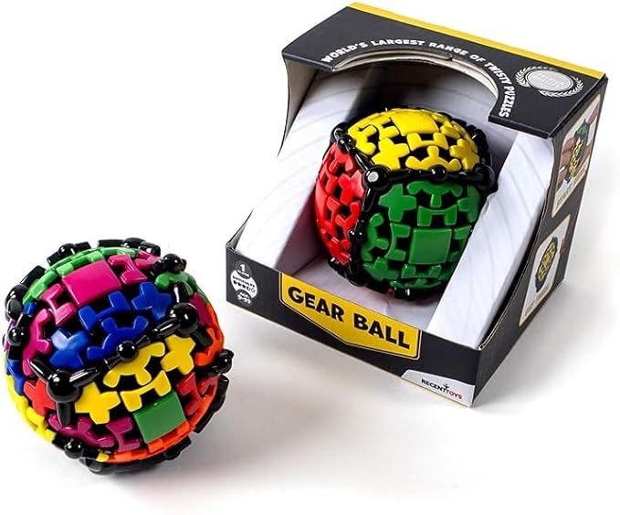 Meffert's Gear Ball - The Original Spinning 3D Brainteaser from Recent Toys - Travel Friendly Fun... | Amazon (US)