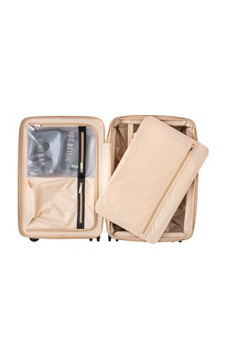 BEIS 29" Luggage in Beige from Revolve.com | Revolve Clothing (Global)