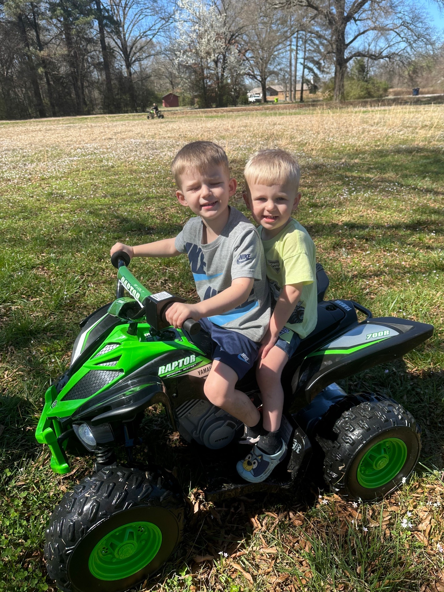 My boys 2nd birthday presents 

Gifts for 2 year old spring toys spring gifts for 4 year old Yamaha raptor ride on 12v atv, Hyper dirt bike ride on 12v birthday boy gifts 

#LTKKids #LTKSeasonal #LTKmomlife