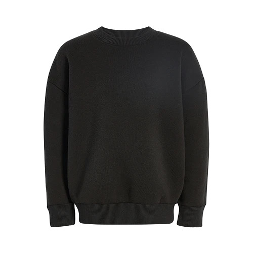 Toddler Crewneck Sweatshirt | Black | Tones US