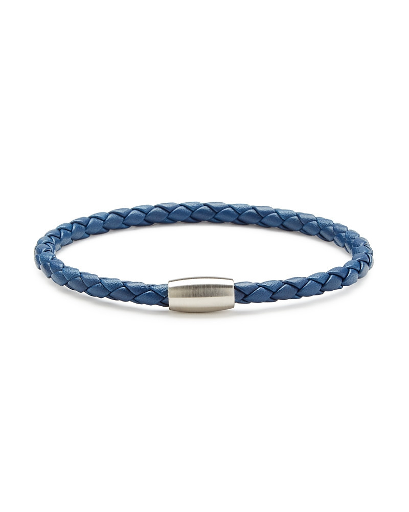 Link Up Braided Leather Cord Bracelet | Bloomingdale's (US)