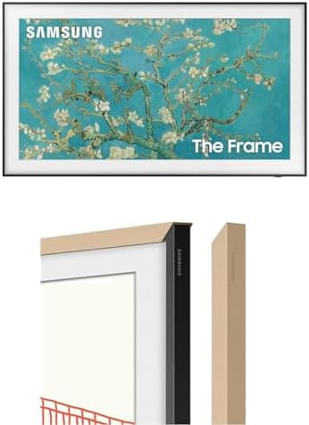 SAMSUNG The Frame 43” TV with Beige Bezel | Amazon (US)