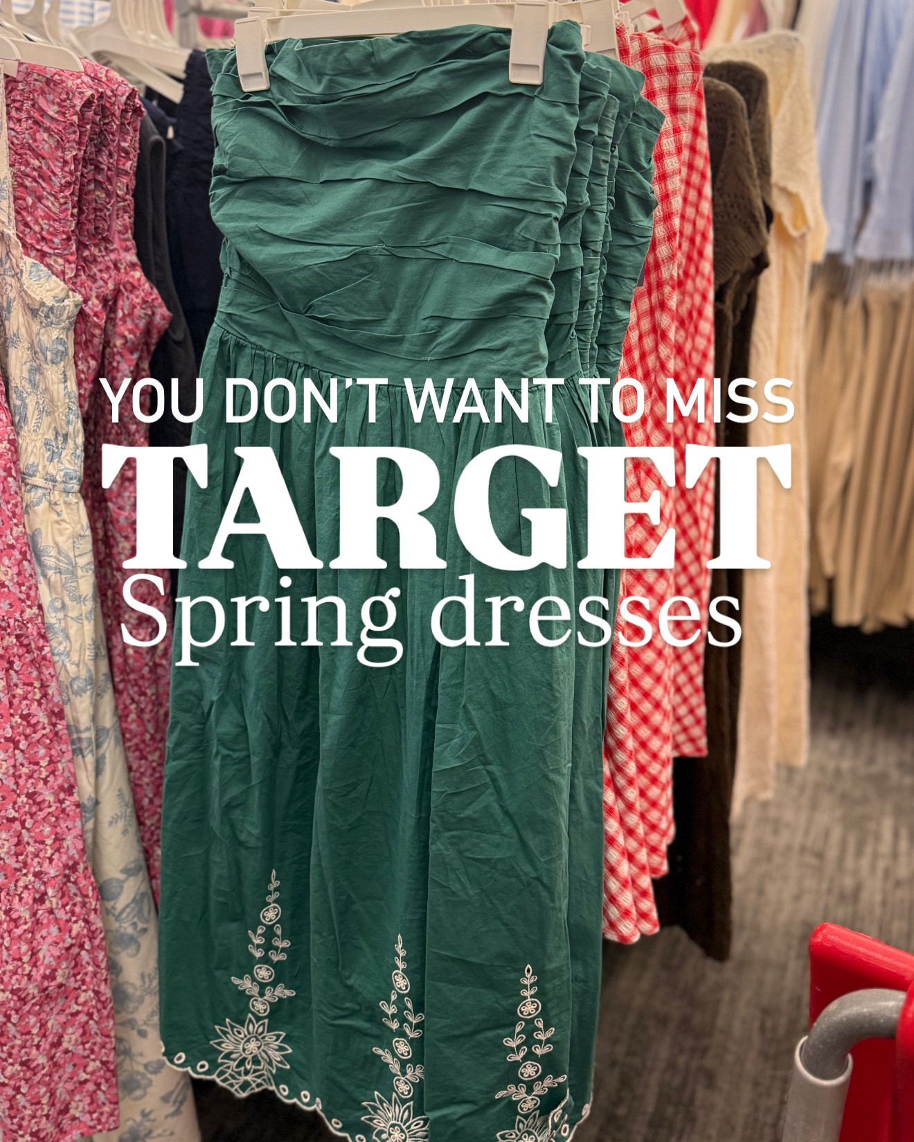 Cute spring Target dresses you don’t want to miss! 

#LTKSeasonal #LTKPetite #LTKMidsize
