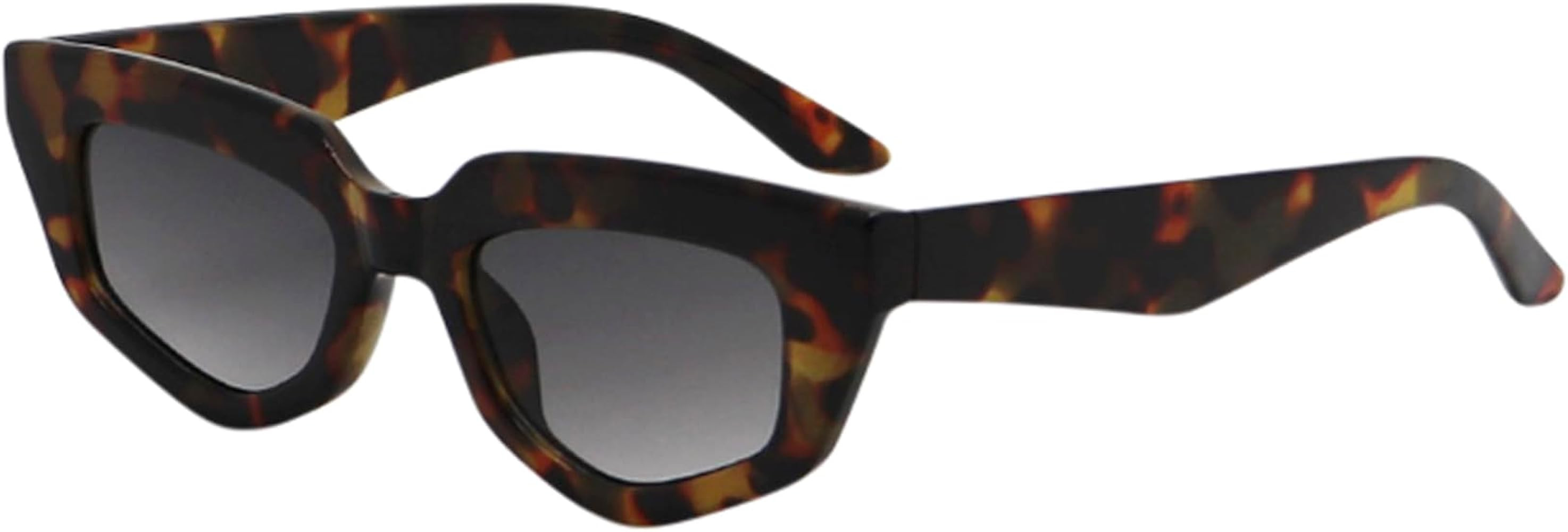 Mad Shade Sunglasses for Women, Classic Tortoise Shell Elegant Cat Eye Glasses, Trendy Summer Eye... | Amazon (US)