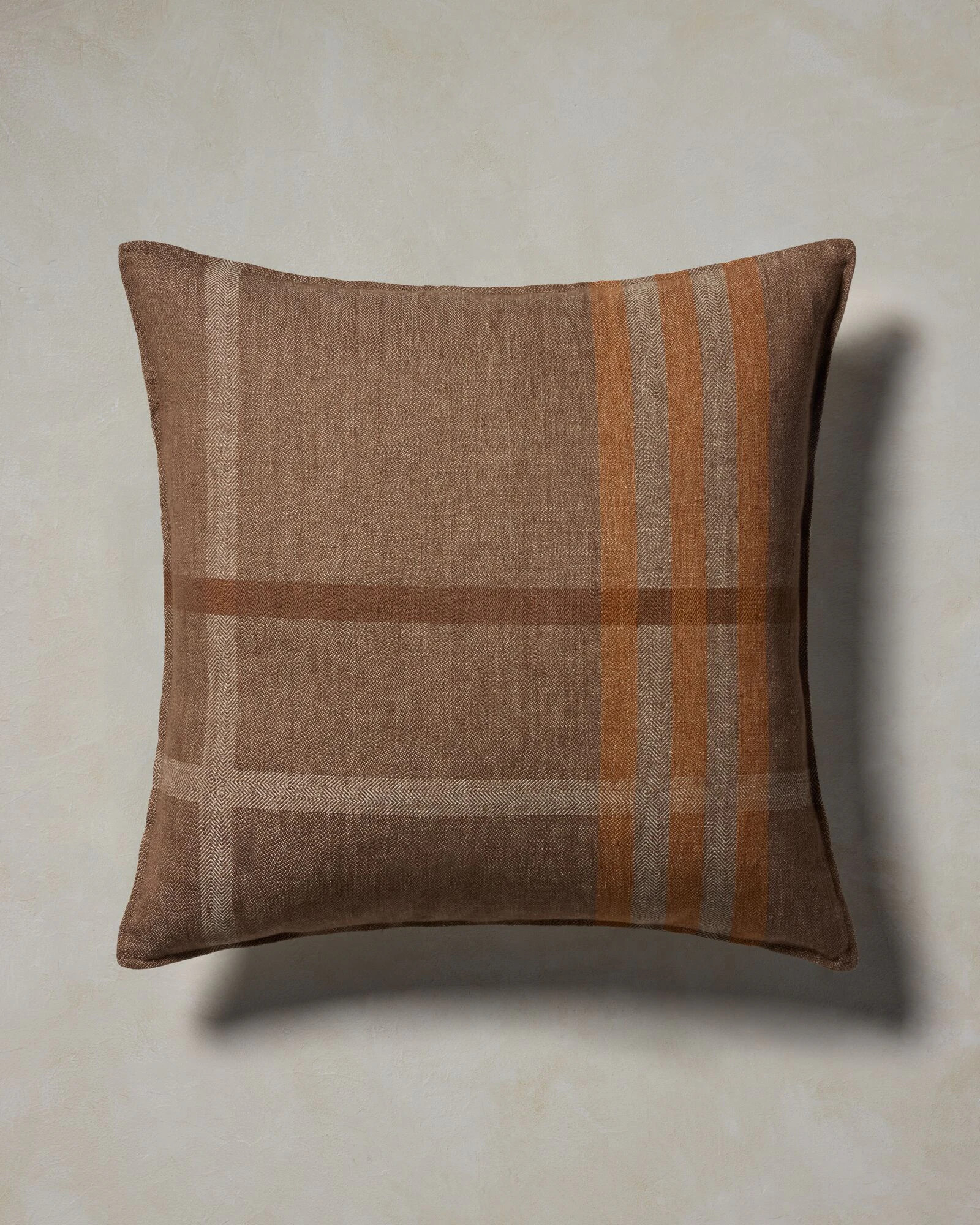 Lombard Pillow - Brown Multi 22" x 22" | Joon Loloi