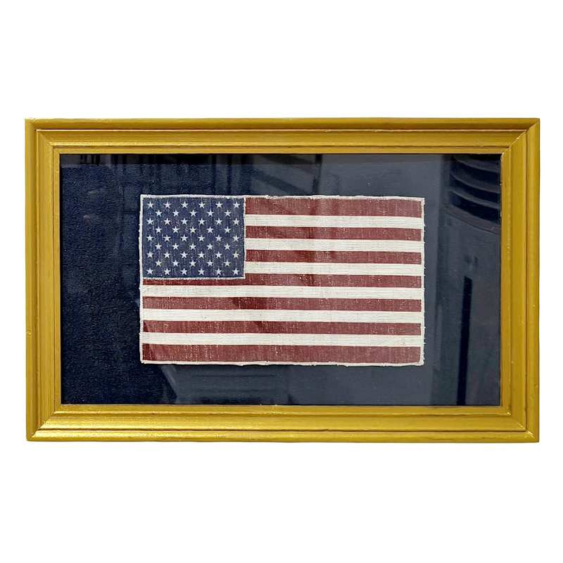 American Flag Framed Wall Decor, 16" | At Home