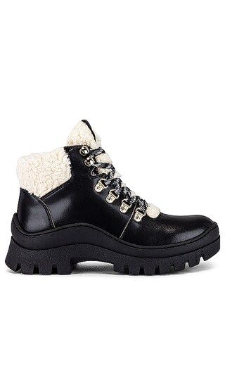 ALOHAS Danny Faux Fur-Lined Boot in Black. - size 40 (also in 35) | Revolve Clothing (Global)