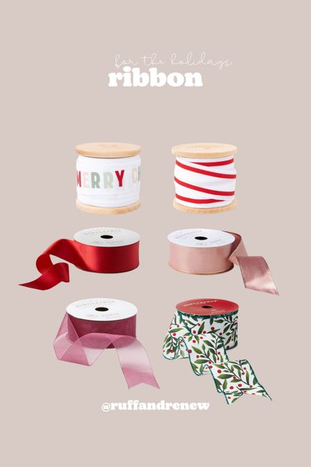 Gift wrap / gift ribbon / present wrapping / holiday decor / Christmas decor / holiday home / Christmas home / seasonal home / 

#LTKHoliday #LTKGiftGuide #LTKSeasonal