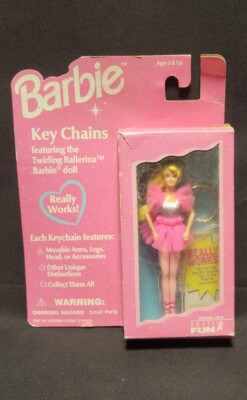 Barbie Twirling Ballerina Key Chain 1996 Basic Fun | eBay US
