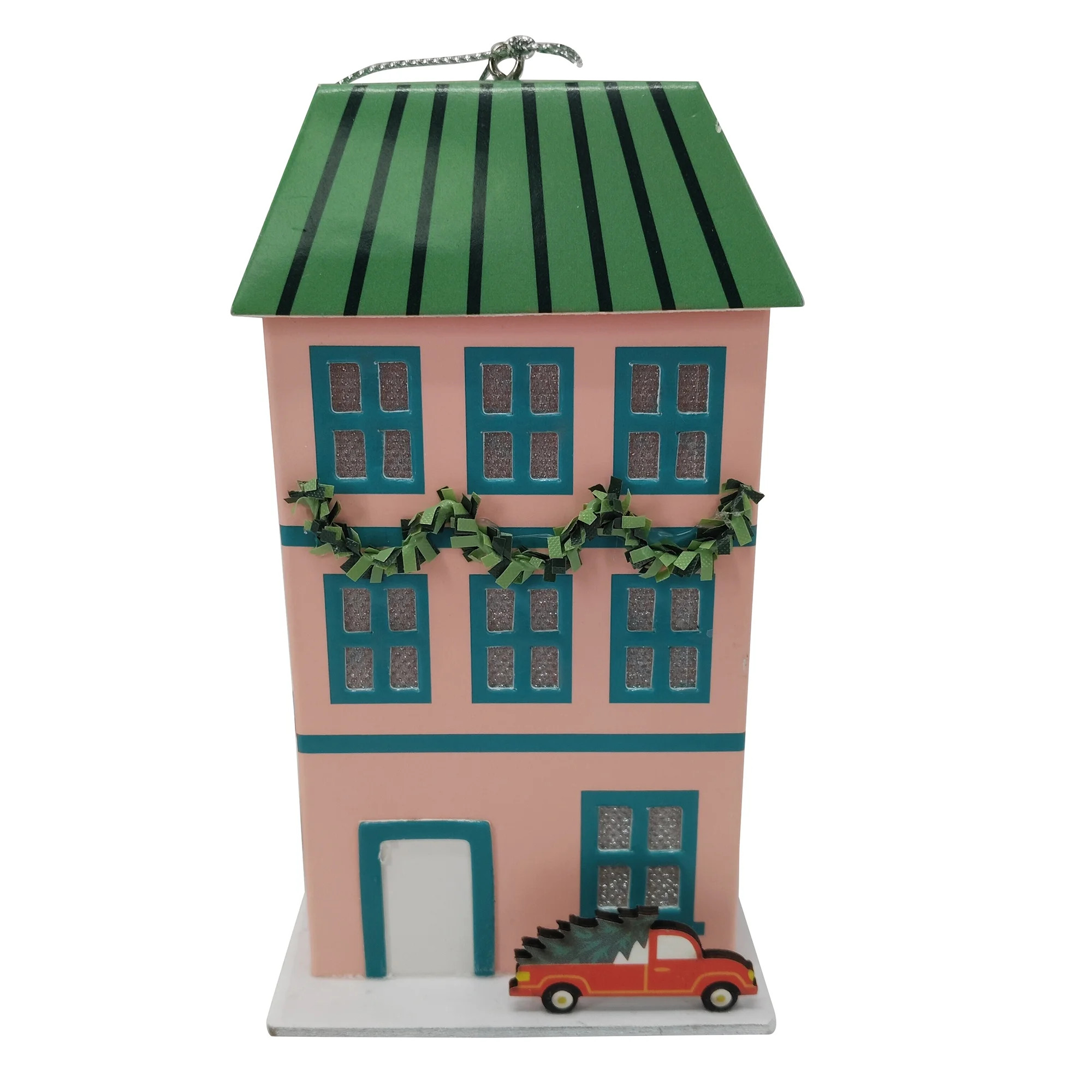 GRN/PINK PAPER HOUSE, HOLIDAY TIME PL GRN/PINK PAPER HOUSE | Walmart (CA)