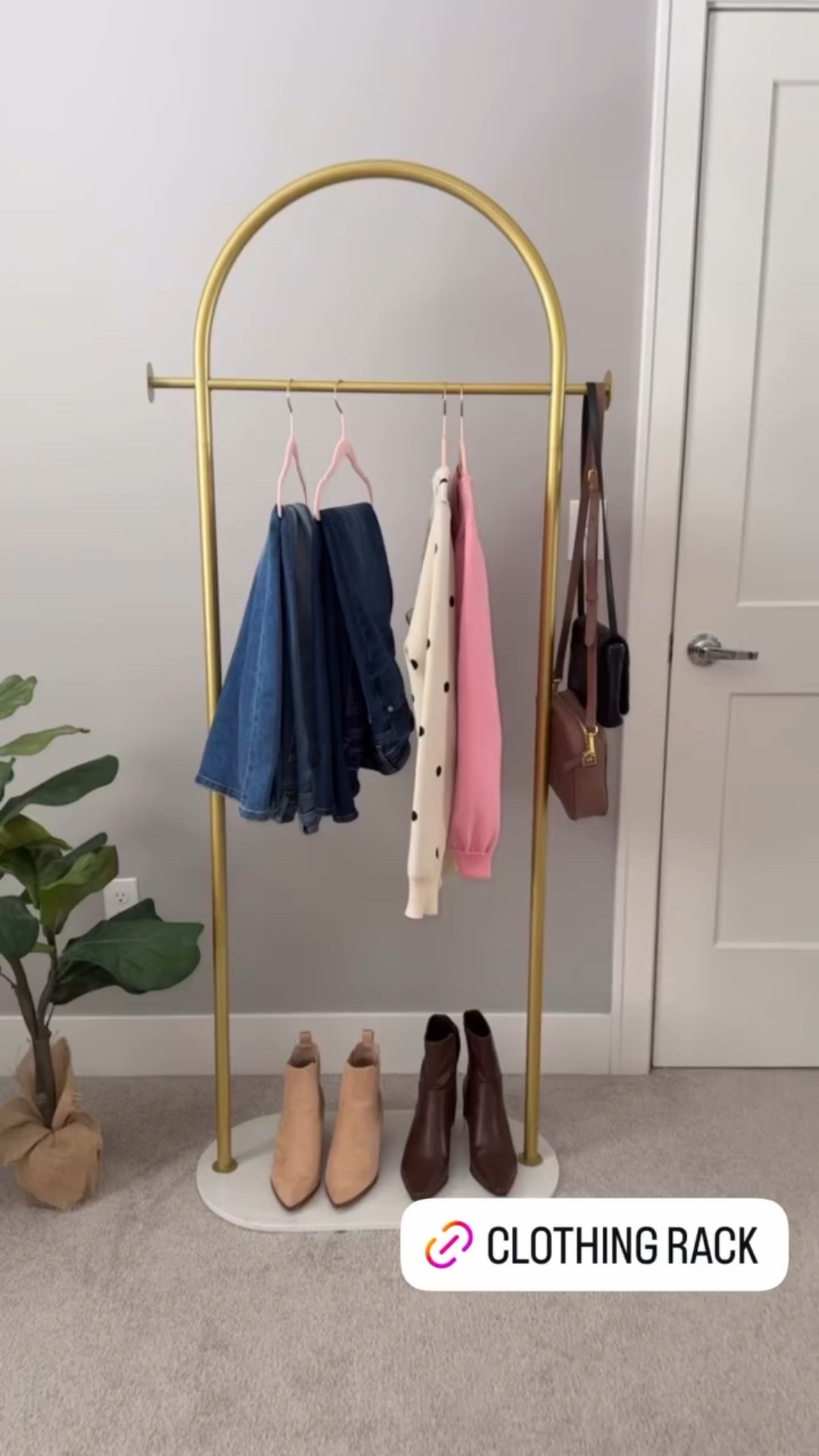 I refreshed my office space with this clothing rack from Amazon! I love these cozy green gold and marble look. It matches the other furniture in my office! 

#LTKHome #LTKSeasonal #LTKSaleAlert